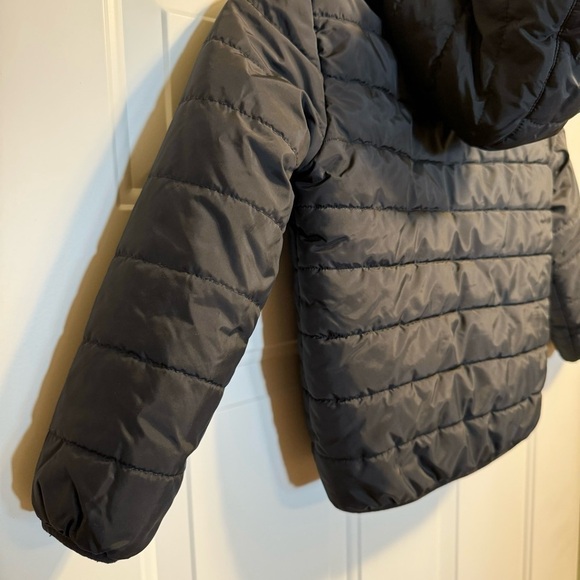 Nike Puff Up Jacket Boys Black Sz 5S “Just Do It " - Picture 10 of 10